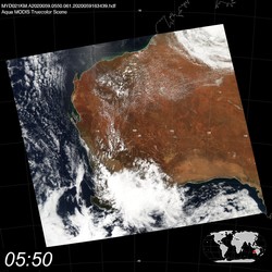 Level 1B Image at: 0550 UTC