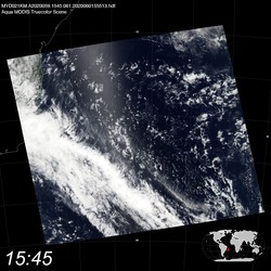 Level 1B Image at: 1545 UTC