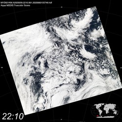 Level 1B Image at: 2210 UTC