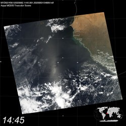 Level 1B Image at: 1445 UTC