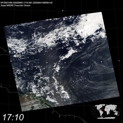 Level 1B Image at: 1710 UTC