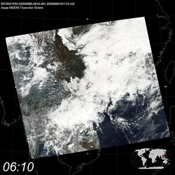 Level 1B Image at: 0610 UTC