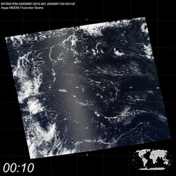 Level 1B Image at: 0010 UTC