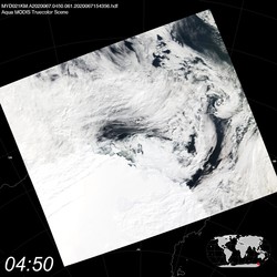 Level 1B Image at: 0450 UTC