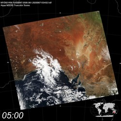 Level 1B Image at: 0500 UTC