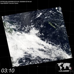 Level 1B Image at: 0310 UTC