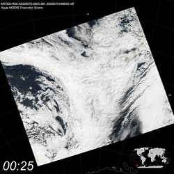 Level 1B Image at: 0025 UTC