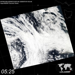 Level 1B Image at: 0525 UTC