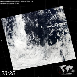 Level 1B Image at: 2335 UTC