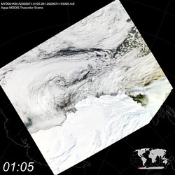 Level 1B Image at: 0105 UTC