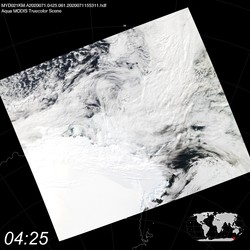 Level 1B Image at: 0425 UTC