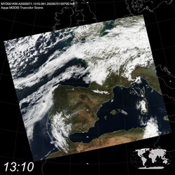 Level 1B Image at: 1310 UTC