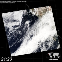 Level 1B Image at: 2120 UTC