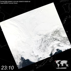 Level 1B Image at: 2310 UTC