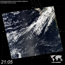 Level 1B Image at: 2105 UTC