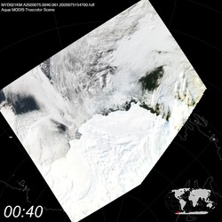 Level 1B Image at: 0040 UTC