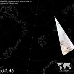 Level 1B Image at: 0445 UTC