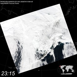 Level 1B Image at: 2315 UTC