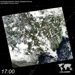 Level 1B Image at: 1700 UTC