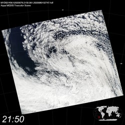 Level 1B Image at: 2150 UTC