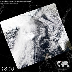 Level 1B Image at: 1310 UTC