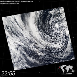 Level 1B Image at: 2255 UTC