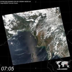 Level 1B Image at: 0705 UTC