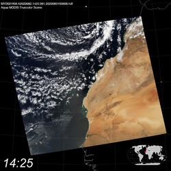 Level 1B Image at: 1425 UTC