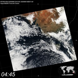 Level 1B Image at: 0445 UTC