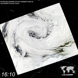 Level 1B Image at: 1610 UTC