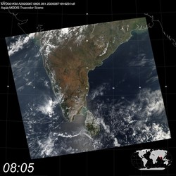 Level 1B Image at: 0805 UTC