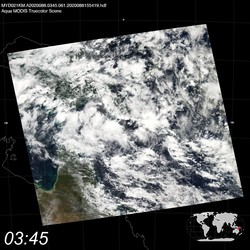 Level 1B Image at: 0345 UTC