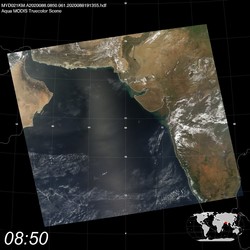 Level 1B Image at: 0850 UTC