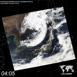 Level 1B Image at: 0405 UTC