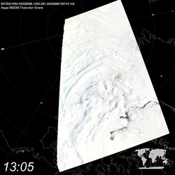 Level 1B Image at: 1305 UTC