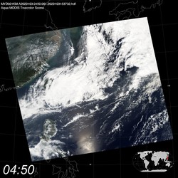 Level 1B Image at: 0450 UTC