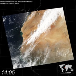 Level 1B Image at: 1405 UTC