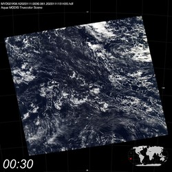 Level 1B Image at: 0030 UTC