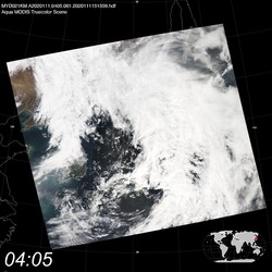 Level 1B Image at: 0405 UTC