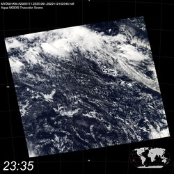 Level 1B Image at: 2335 UTC