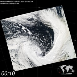 Level 1B Image at: 0010 UTC