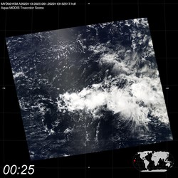 Level 1B Image at: 0025 UTC