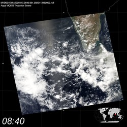 Level 1B Image at: 0840 UTC