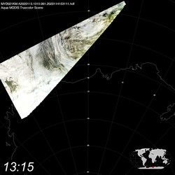 Level 1B Image at: 1315 UTC