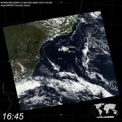 Level 1B Image at: 1645 UTC