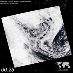 Level 1B Image at: 0025 UTC