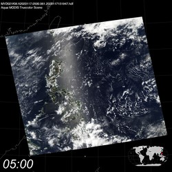 Level 1B Image at: 0500 UTC