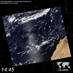 Level 1B Image at: 1445 UTC