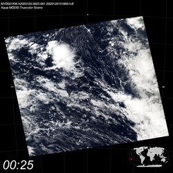 Level 1B Image at: 0025 UTC