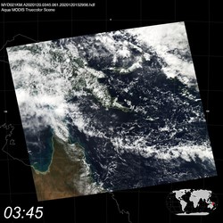 Level 1B Image at: 0345 UTC